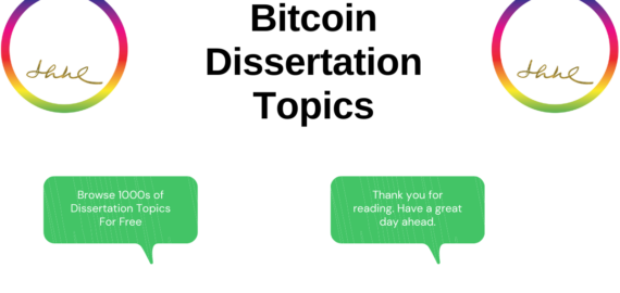 Bitcoin Dissertation Topics