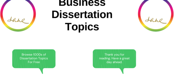 Business Dissertation Topics