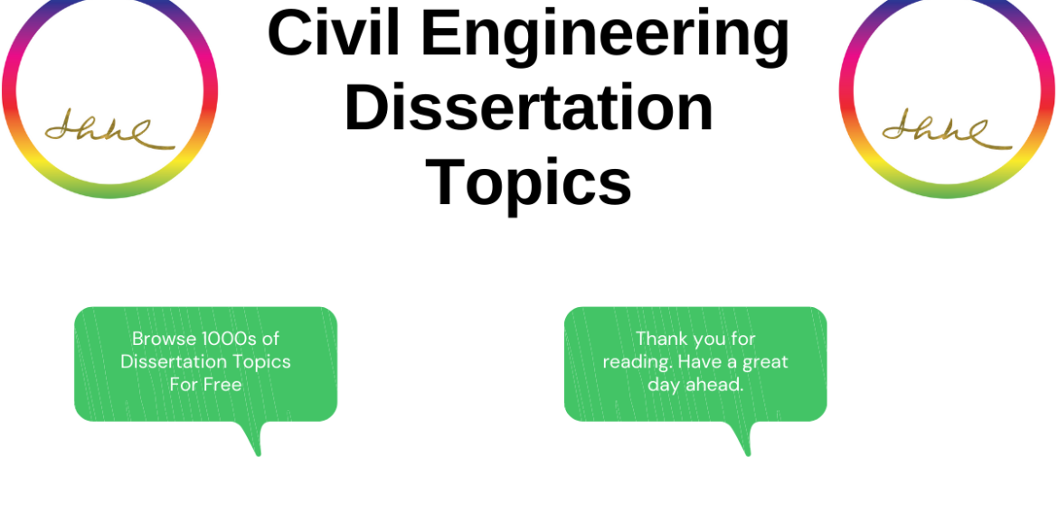 dissertation topics civil engineering