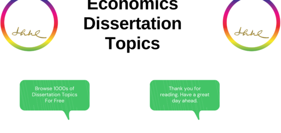 Economics Dissertation Topics