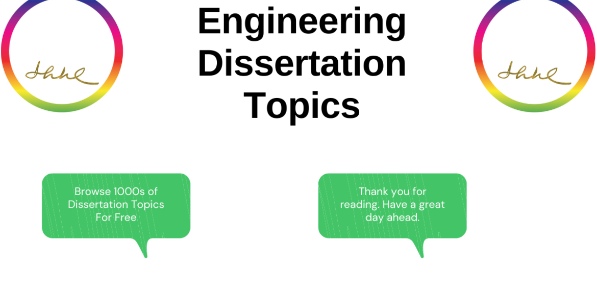 Engineering Dissertation Topics