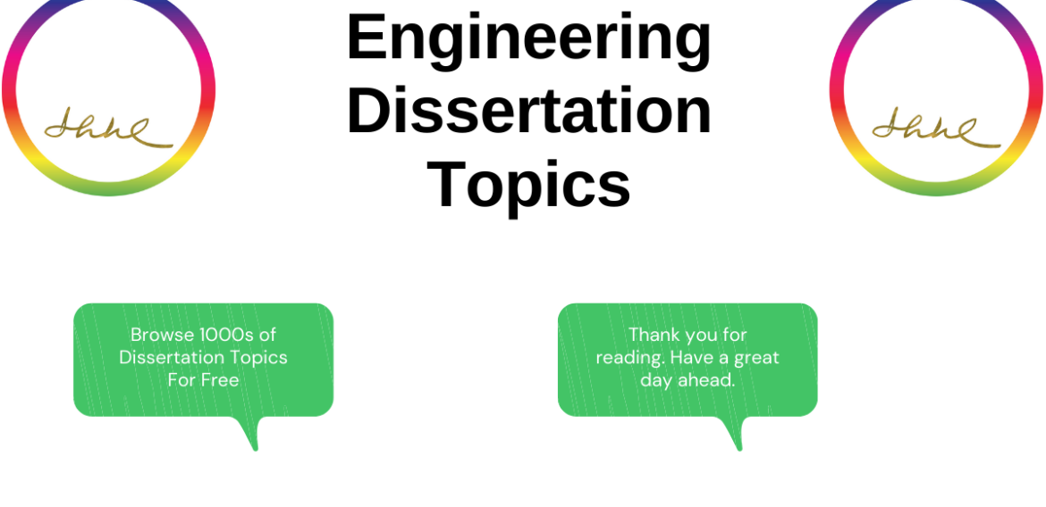 engineering dissertation topics