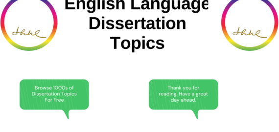 English Language Dissertation Topics