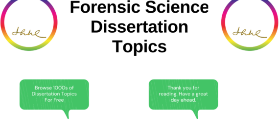 Forensic Science Dissertation Topics