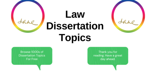 Law Dissertation Topics