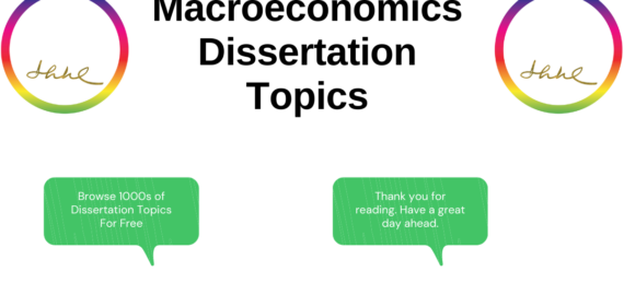 Macroeconomics Dissertation Topics