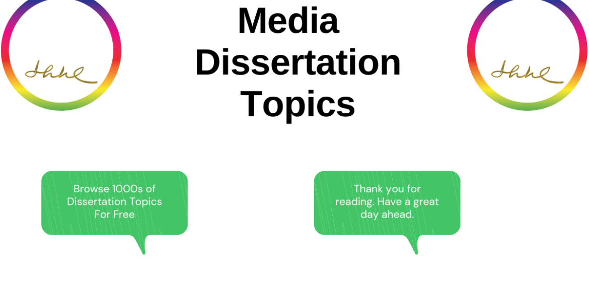 topics for dissertation on media