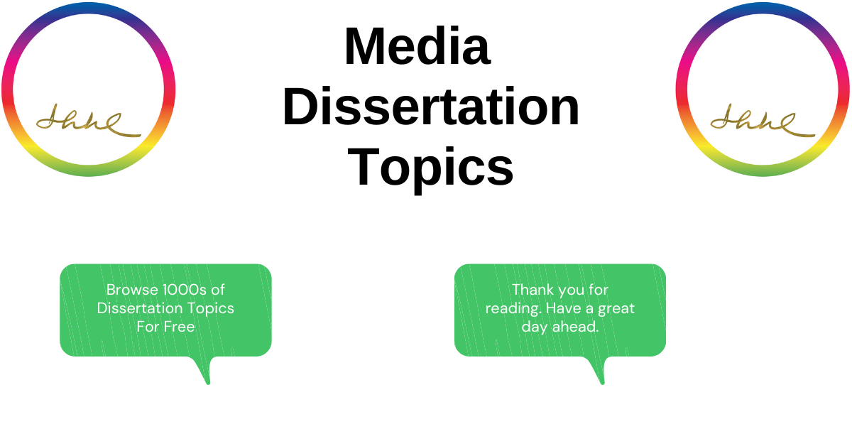 media and society studies dissertation topics