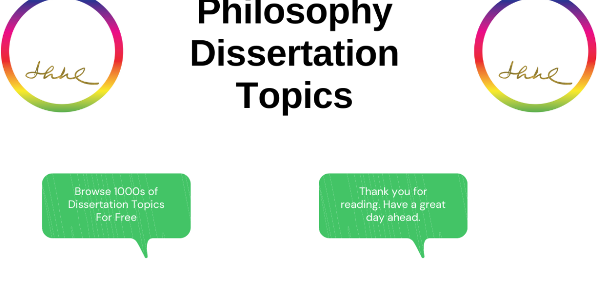 philosophy dissertation ideas