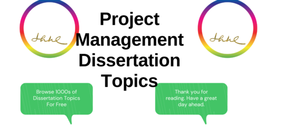 Project Management Dissertation Topics