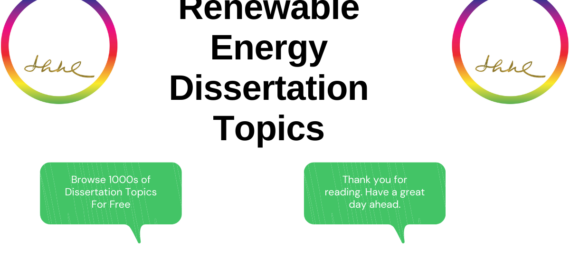Renewable Energy Dissertation Topics