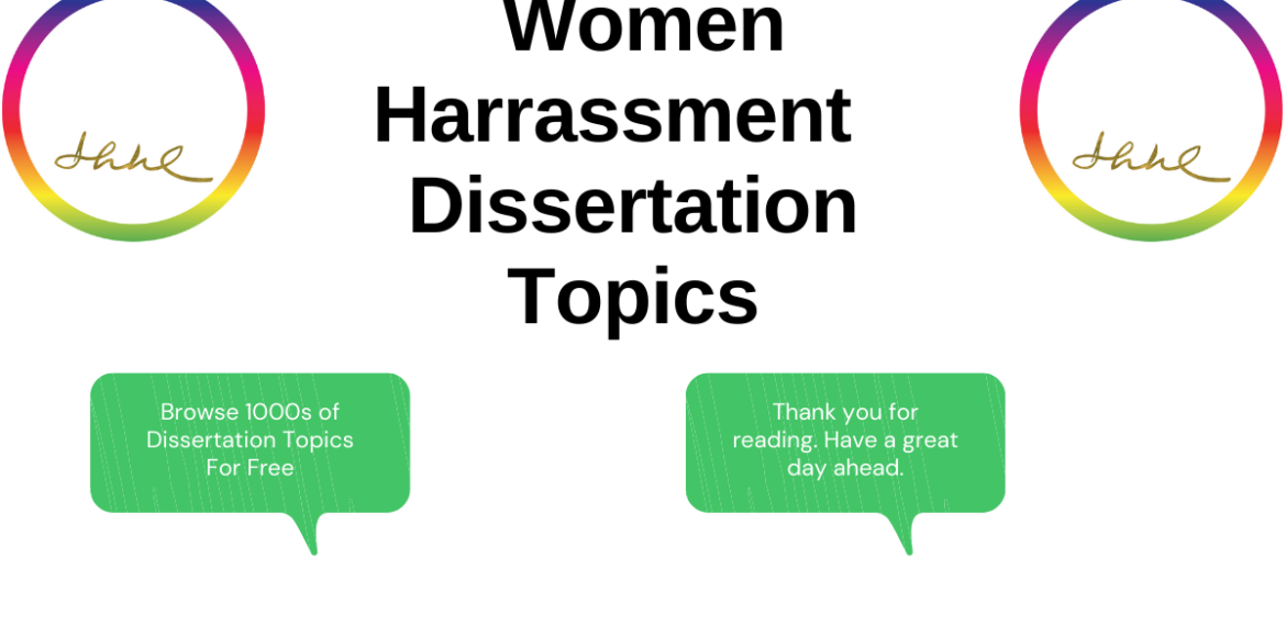 Sexual Harassment of Women Dissertation Topics
